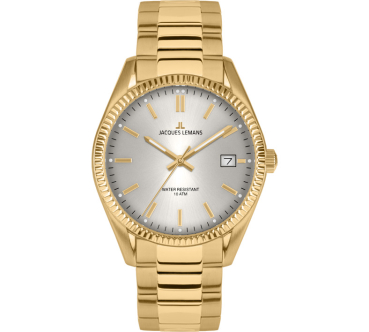 Jacques Lemans Derby  50-3N Uhr Herren Edelstahl Quarz 10Bar